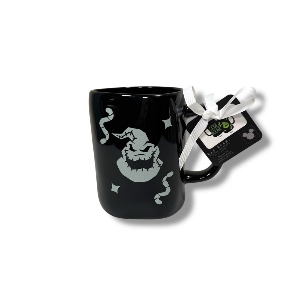 Disney Rae Dunn The Nightmare Before Christmas Oogie Boogie Glow In The Dark Mug - Picture 1 of 6